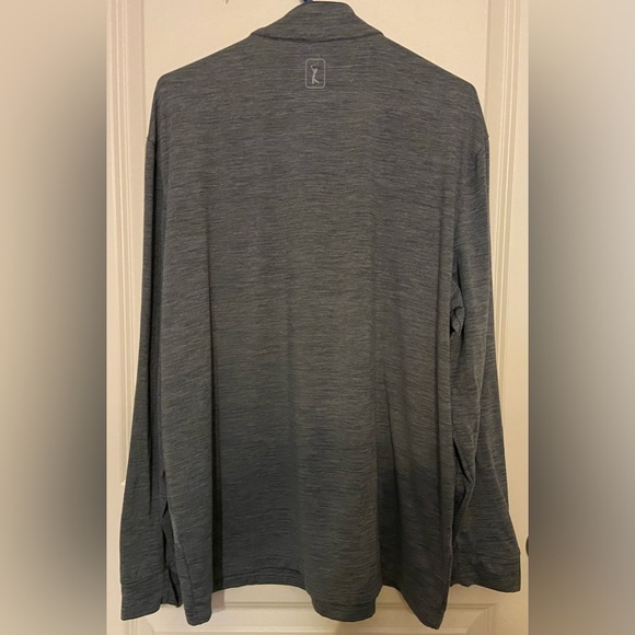 𝅺pga Tour🏌🏽Mens Sz-XL-1/4 Zip Long Sleeve Pullover Polo Gently Used Condition - Picture 5 of 14